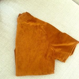 Forever 21 Turtleneck corduroy tshirt
